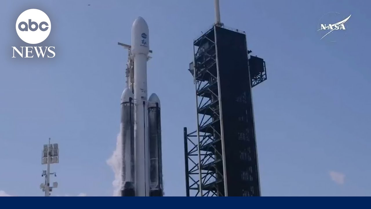 LIVE: NASA launches Europa Clipper spacecraft to Jupiter’s moon Europa in search of signs of life