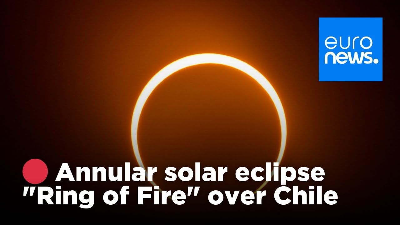 LIVE | Watch the annular solar eclipse over Argentina and Chile | euronews 🇬🇧