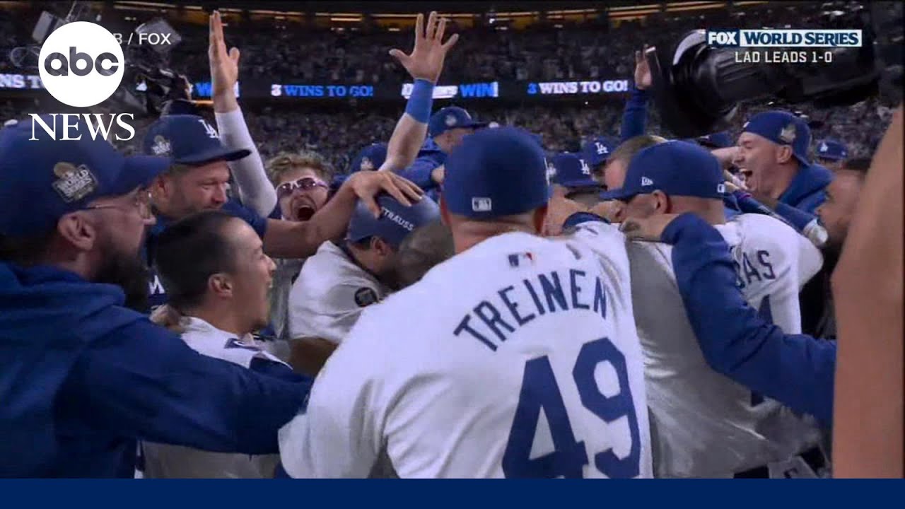 Los Angeles Dodgers take game 1 in World Series
