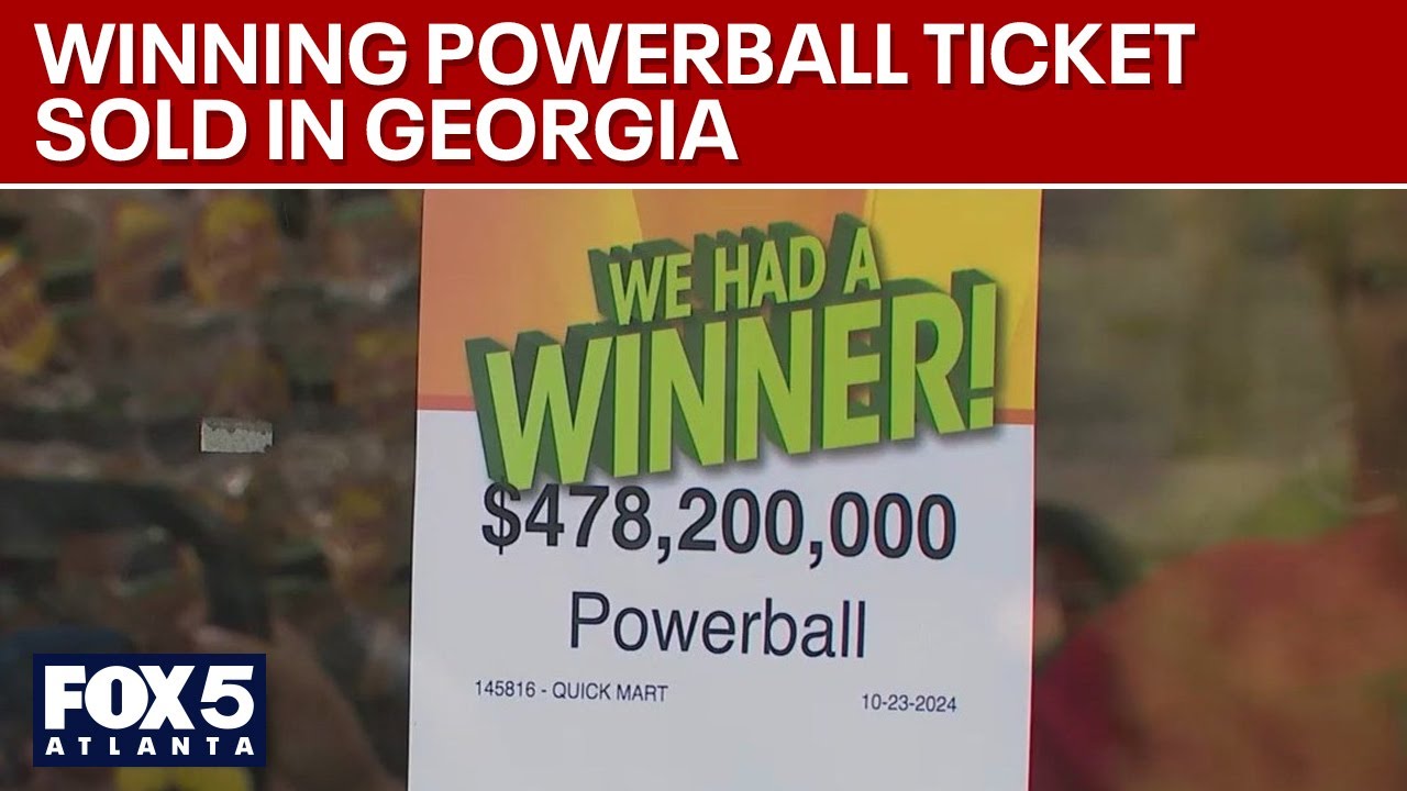 Lucky winner hit $478M Powerball jackpot in Georgia | FOX 5 News