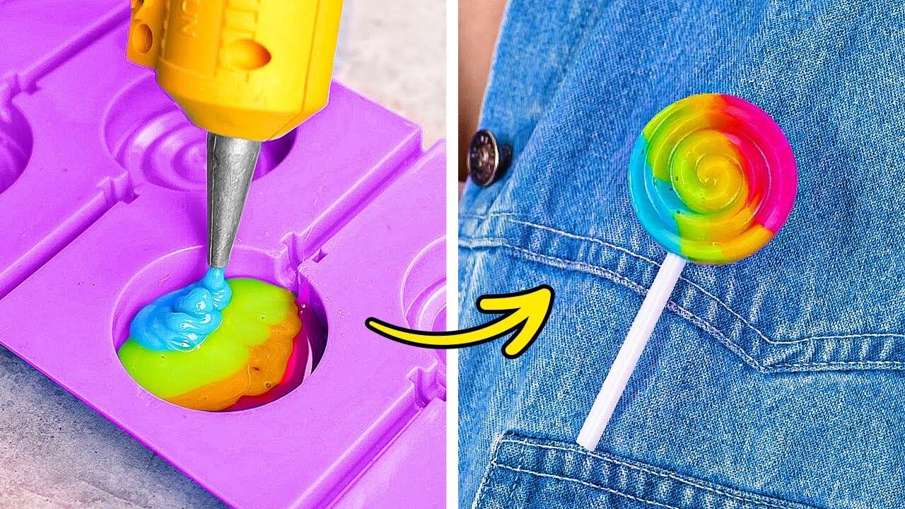 MAKE STYLISH ACCESSORIES 🎀 DIY GLUE GUN CRAFTS