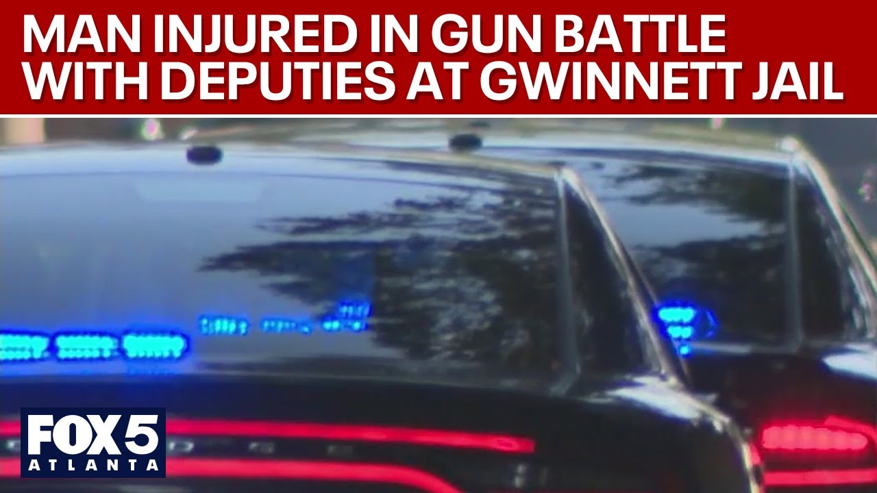 Man shot by deputies returning fire at Gwinnett Jail | FOX 5 News