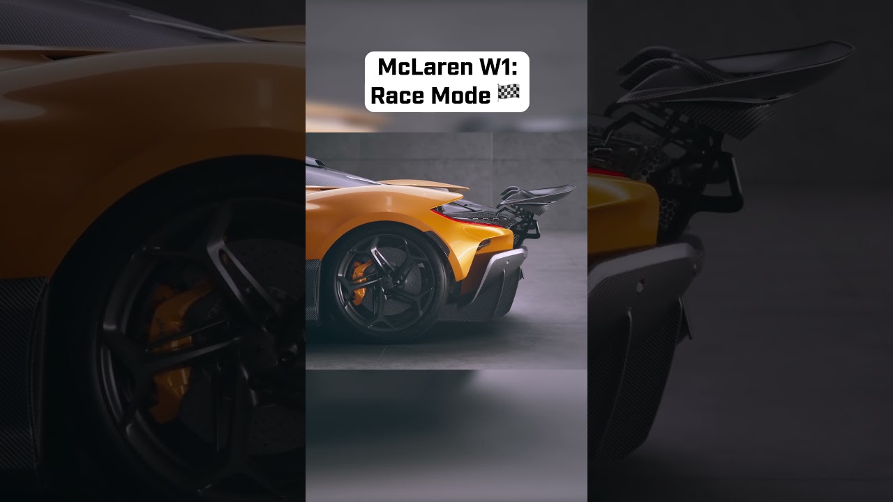 McLaren W1’s retractable wing is 🔥#McLaren #McLarenW1 #Hypercar #CarFeatures #Spoiler