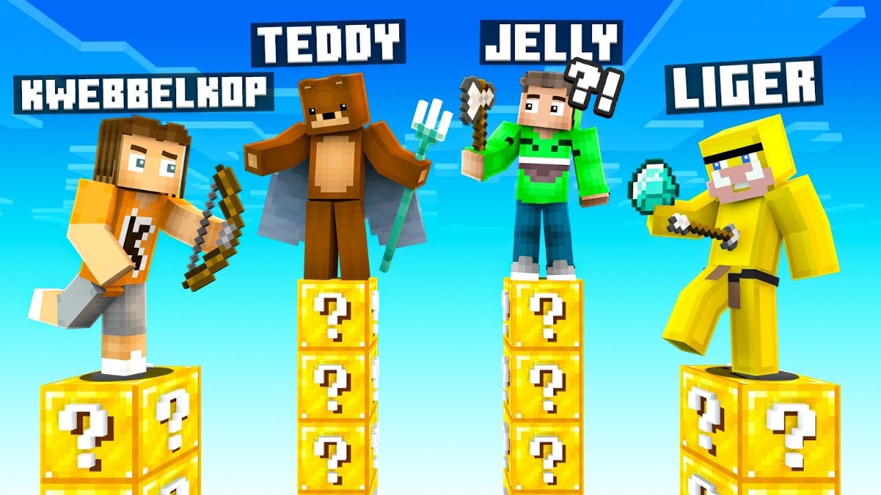 Minecraft LUCKY BLOCK TOWERS vs. NOOBS!