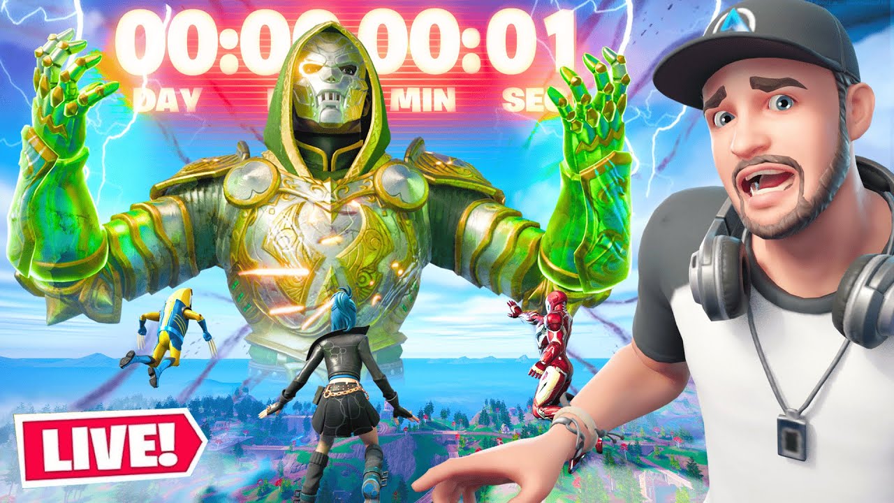 NEW Fortnite Dr Doom *LIVE* Event – FULL EVENT!