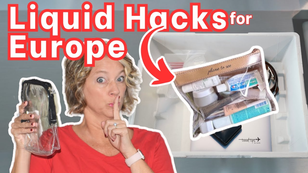 *New* Liquids Bag Travel Hacks in International Airport Security Screening