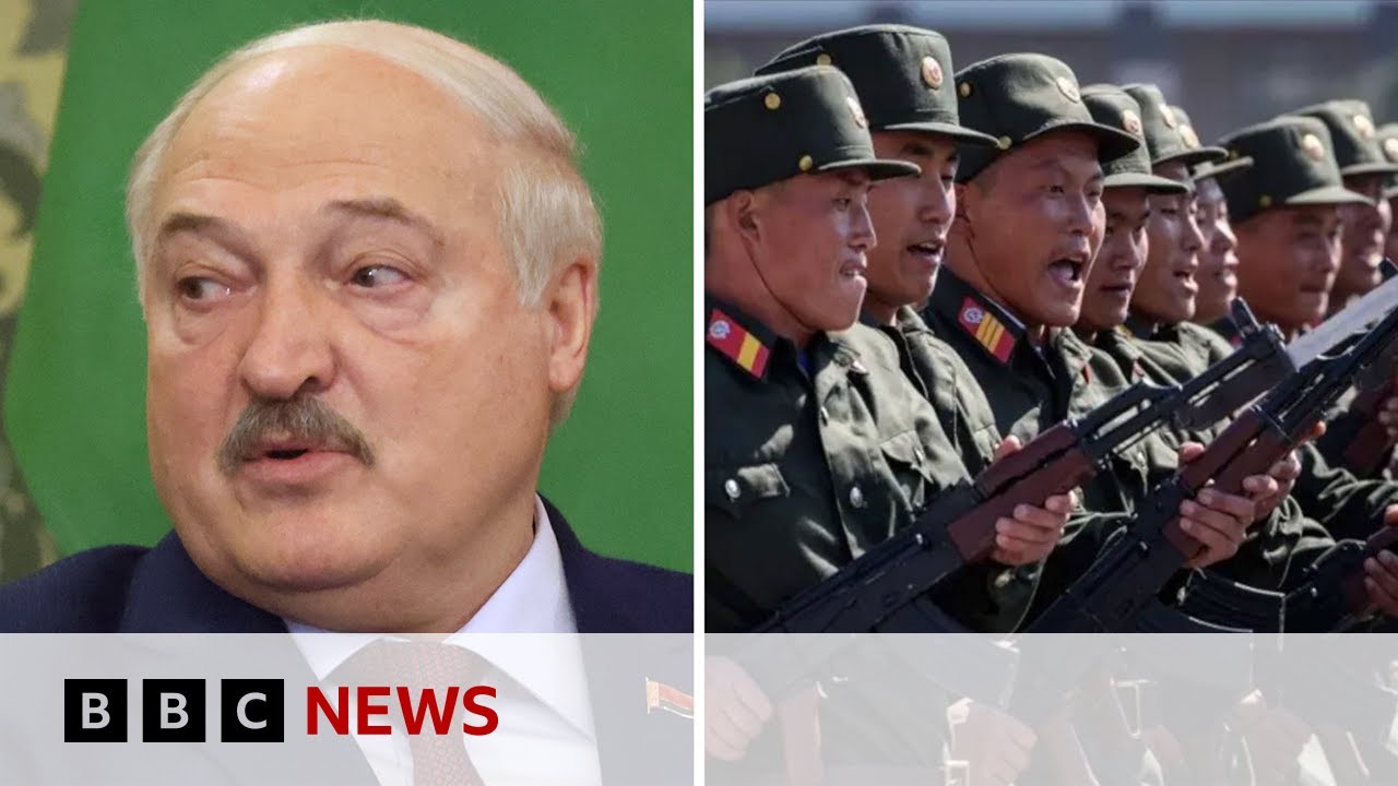 North Korea troops fighting with Russia in Ukraine is ‘rubbish’, says Belarus leader | BBC News