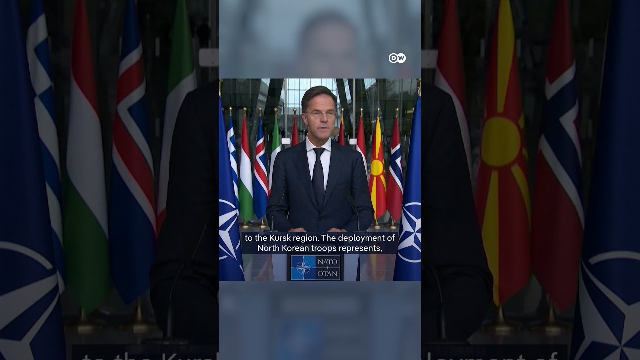 North Korean troops are now in Kursk to help Russia, NATO confirms | DW News