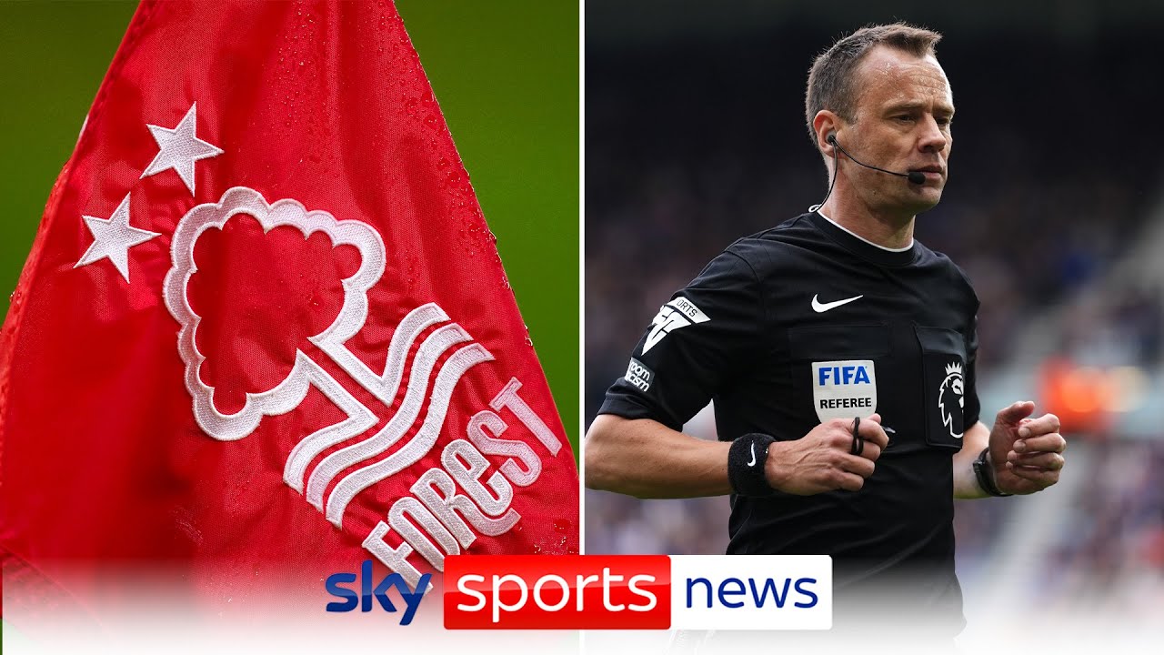 Nottingham Forest fined £750,000 after posting social media comments about VAR Stuart Attwell