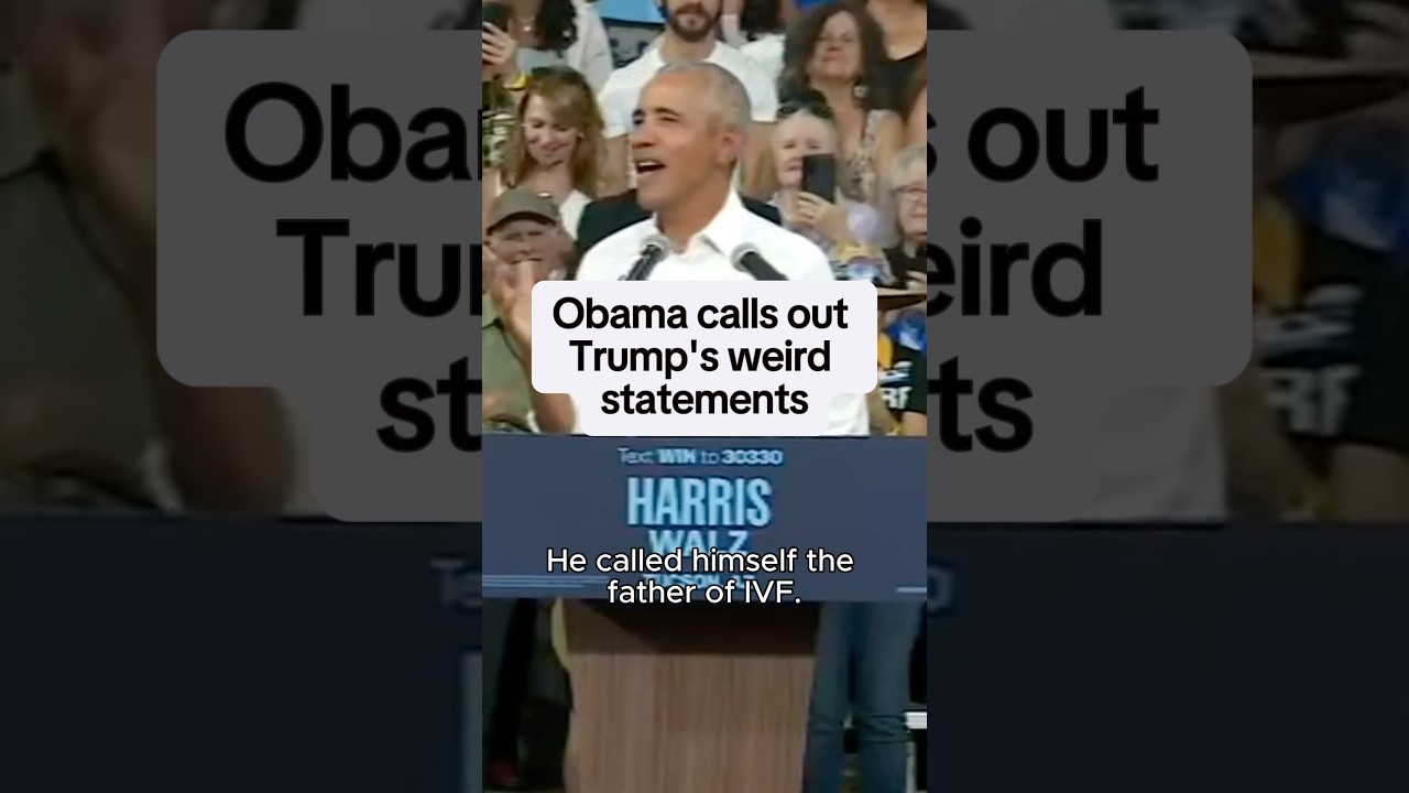 Obama on Trump’s weird statements