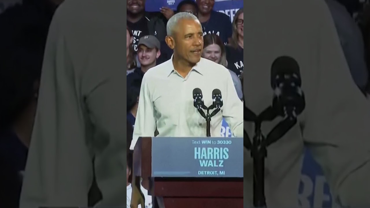 Obama raps ‘Lose Yourself’ at Detroit rally