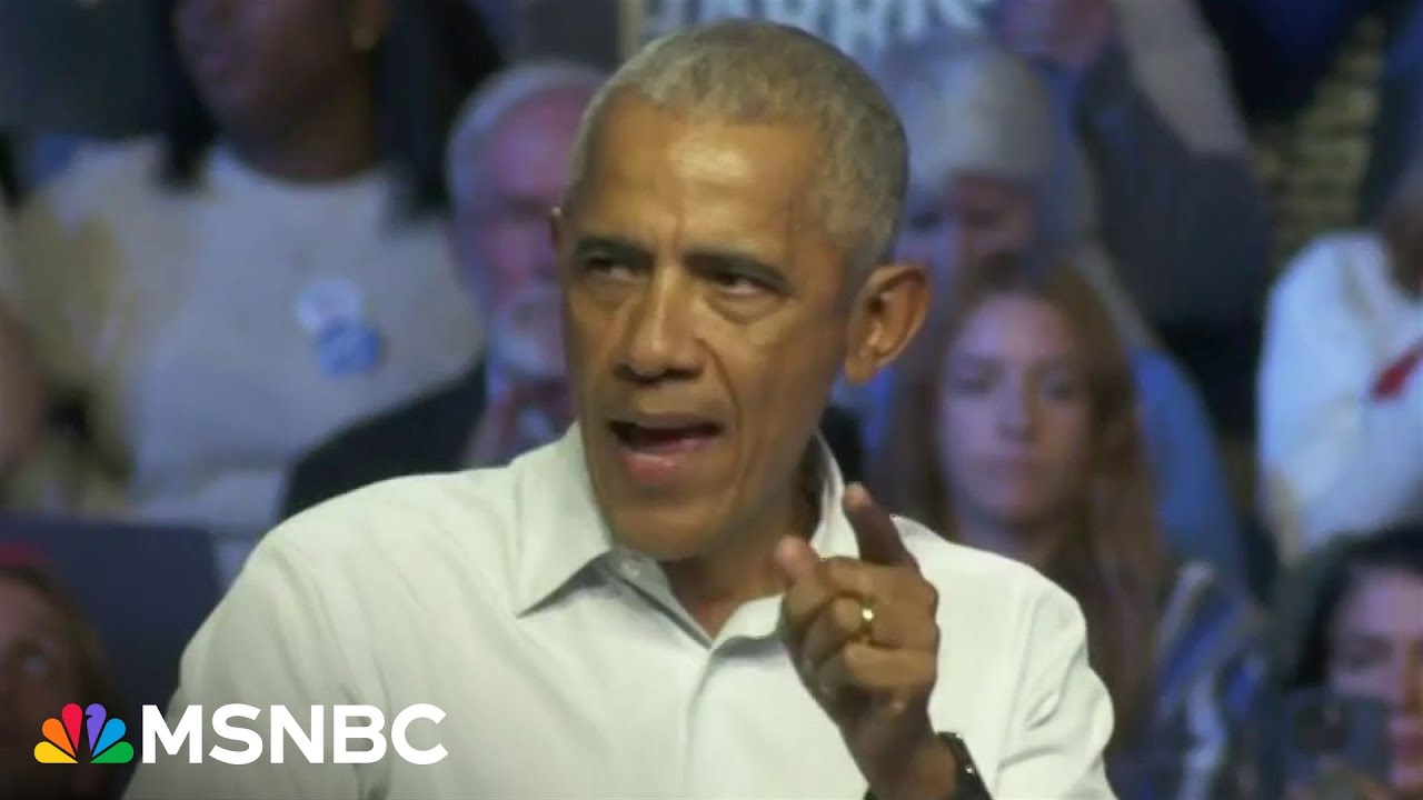 Obama slams ‘racist, sexist, bigoted’ rhetoric at Trump’s MSG rally