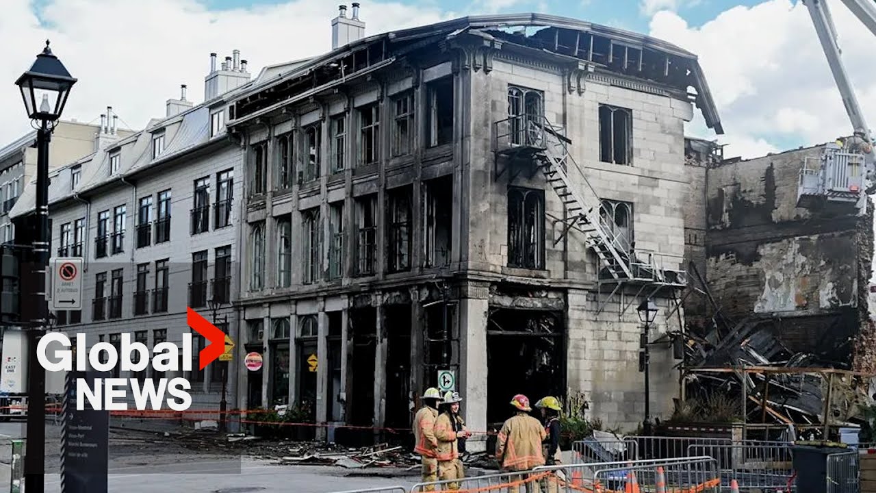 Old Montreal fire: 2 charged with arson, second-degree murder