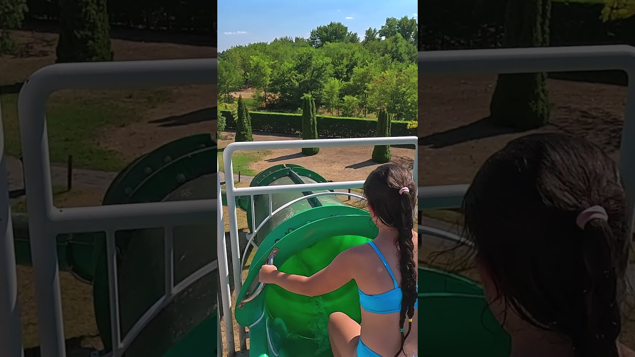 Onion Water Slide at AquaCentrum 🇭🇺