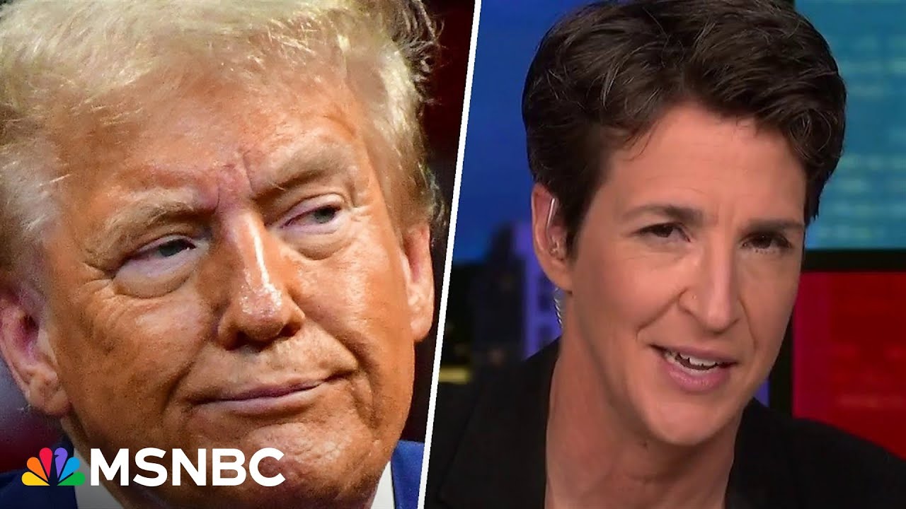 Rachel Maddow calls the bluff of Trump supporters who claim to be making a ‘business decision’