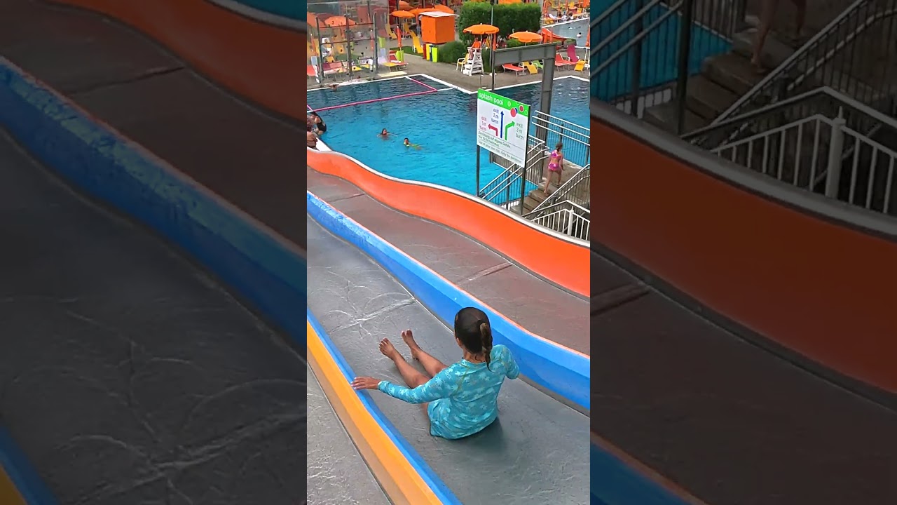 Rainbow 🦄 Water Slide at Sonnentherme Lutzmannsburg 🇦🇹