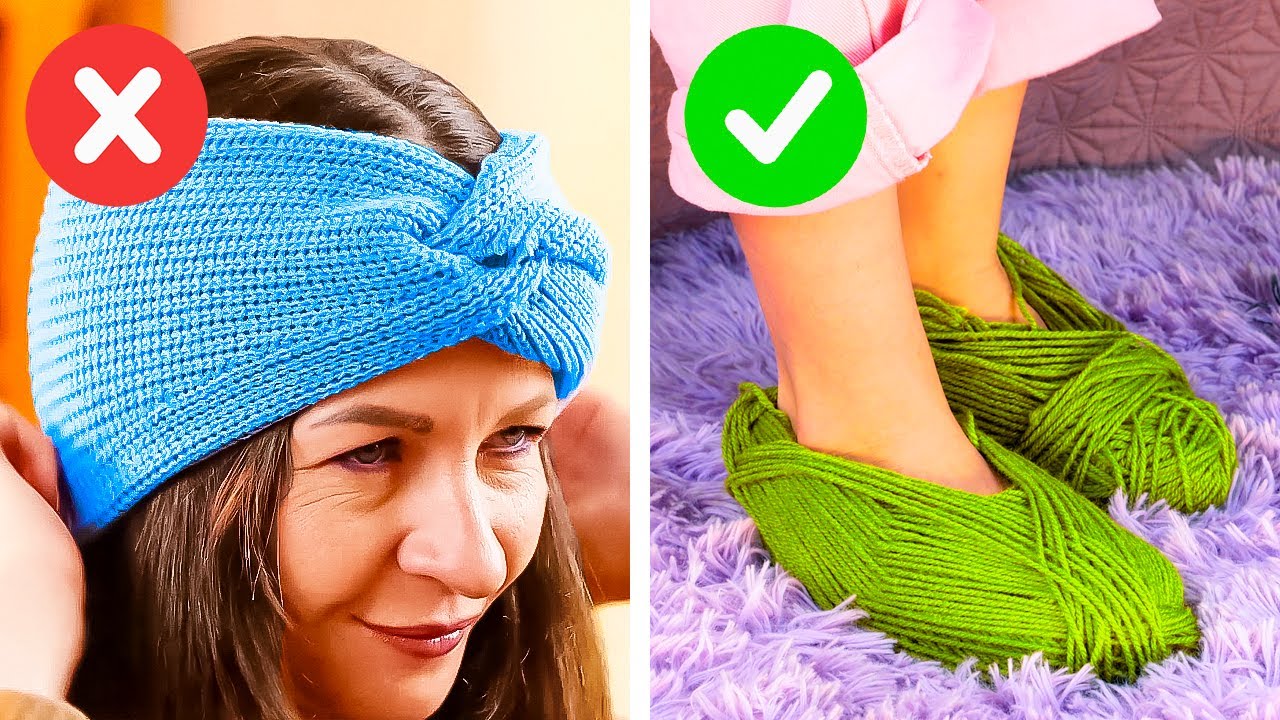 Recycling old clothes into something useful! Clothes Hacks
