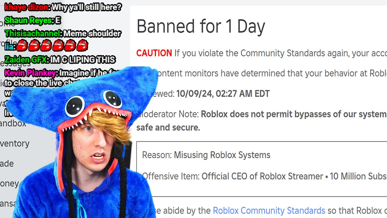 roblox banned me again 😭💀