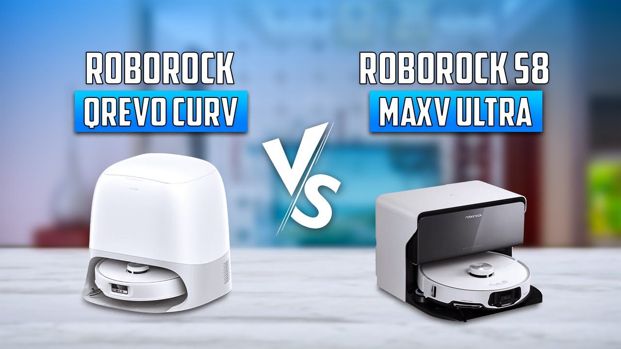 Roborock Qrevo Curv vs Roborock S8 MaxV Ultra – Which is the Better Robot Vacuum?