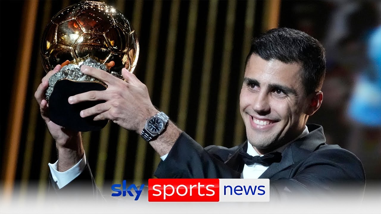 Rodri wins Ballon d’Or as Real Madrid boycott awards