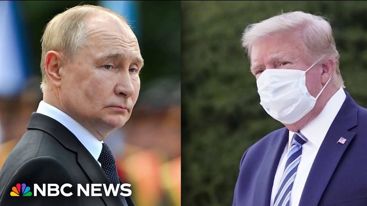 Russia says Trump sent Covid tests to Putin during the pandemic