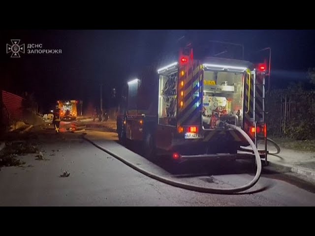 Russian airstrikes injure three in Zaporizhzhia residential area