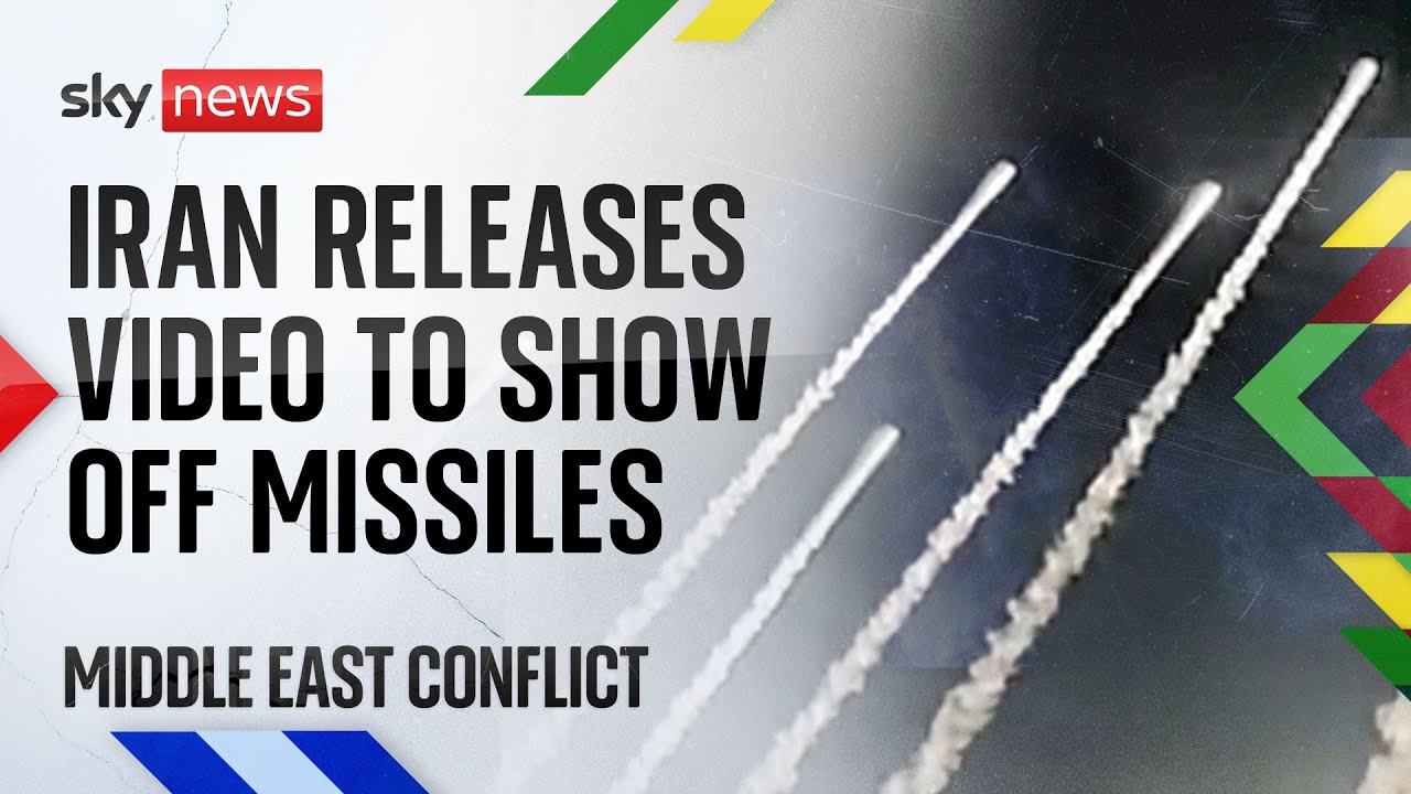 Sky News analyses video released by Iran showing off firepower