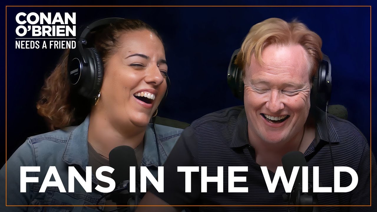 Sona Got Stopped By Fans At The Library | Conan O’Brien Needs A Friend