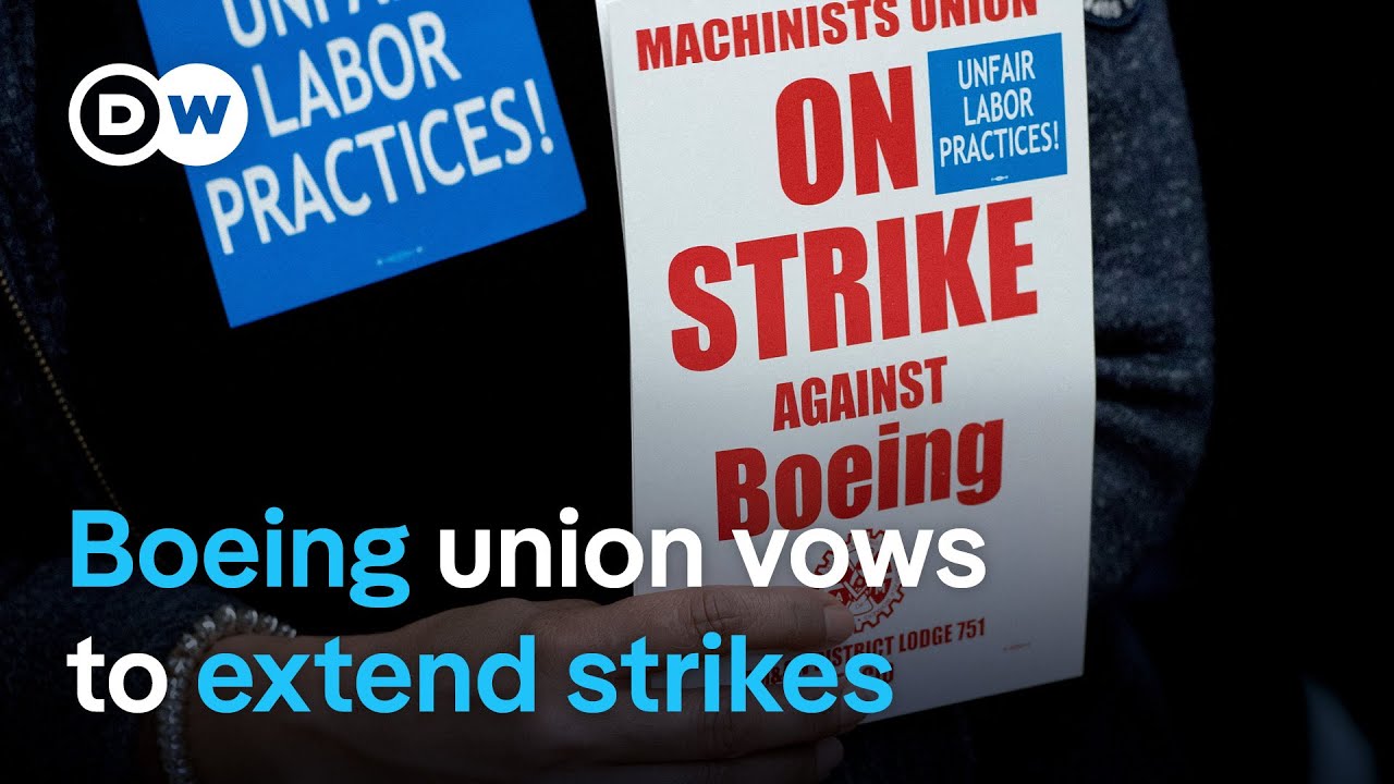Striking Boeing workers reject 35% pay rise over four years | DW News