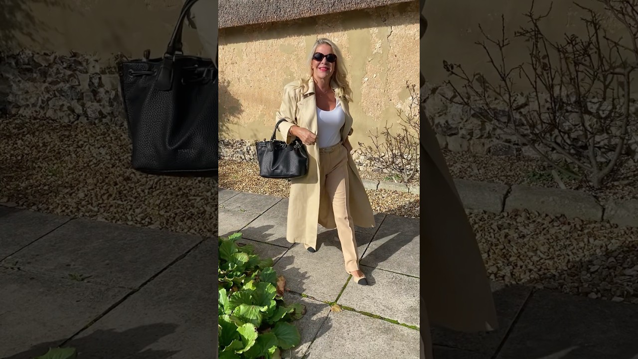 STYLING A TRENCH COAT TO LOOK PUT TOGETHER