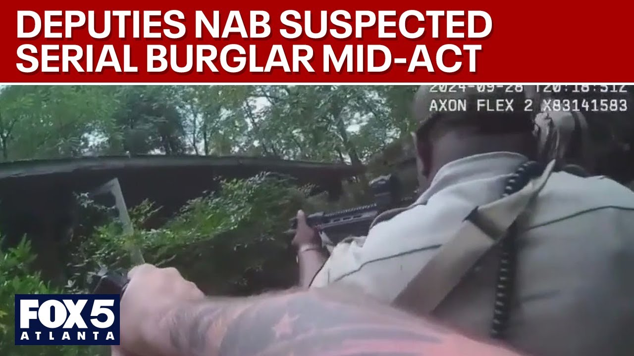 Suspect burglar caught in the act | FOX 5 News