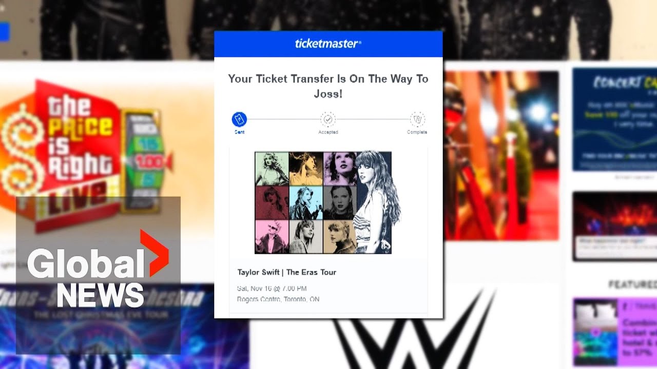 Taylor Swift tickets vanish from BC man’s Ticketmaster account