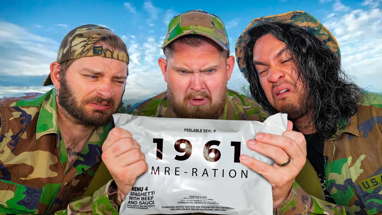 The Boys Survive on 60 Year Old MREs…