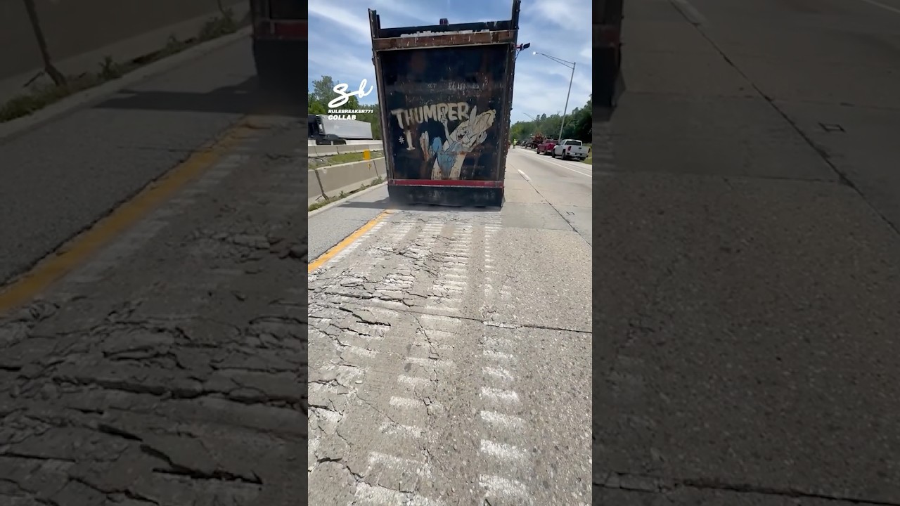 This machine is doing a cracking job… literally! 💪 #roads #vehicles #repairs