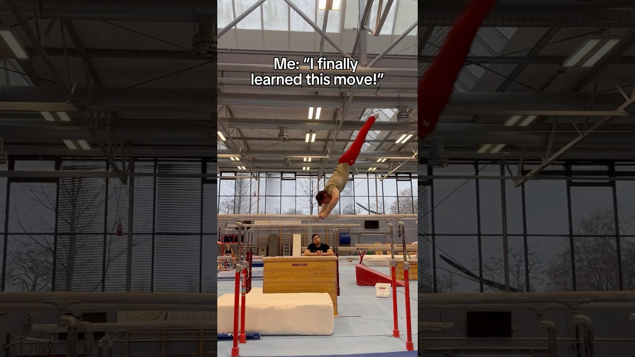 This move is impossible I swear 😅 #gymnastics #gymnast #gym #sports #ncaa #fails #fail #olympics