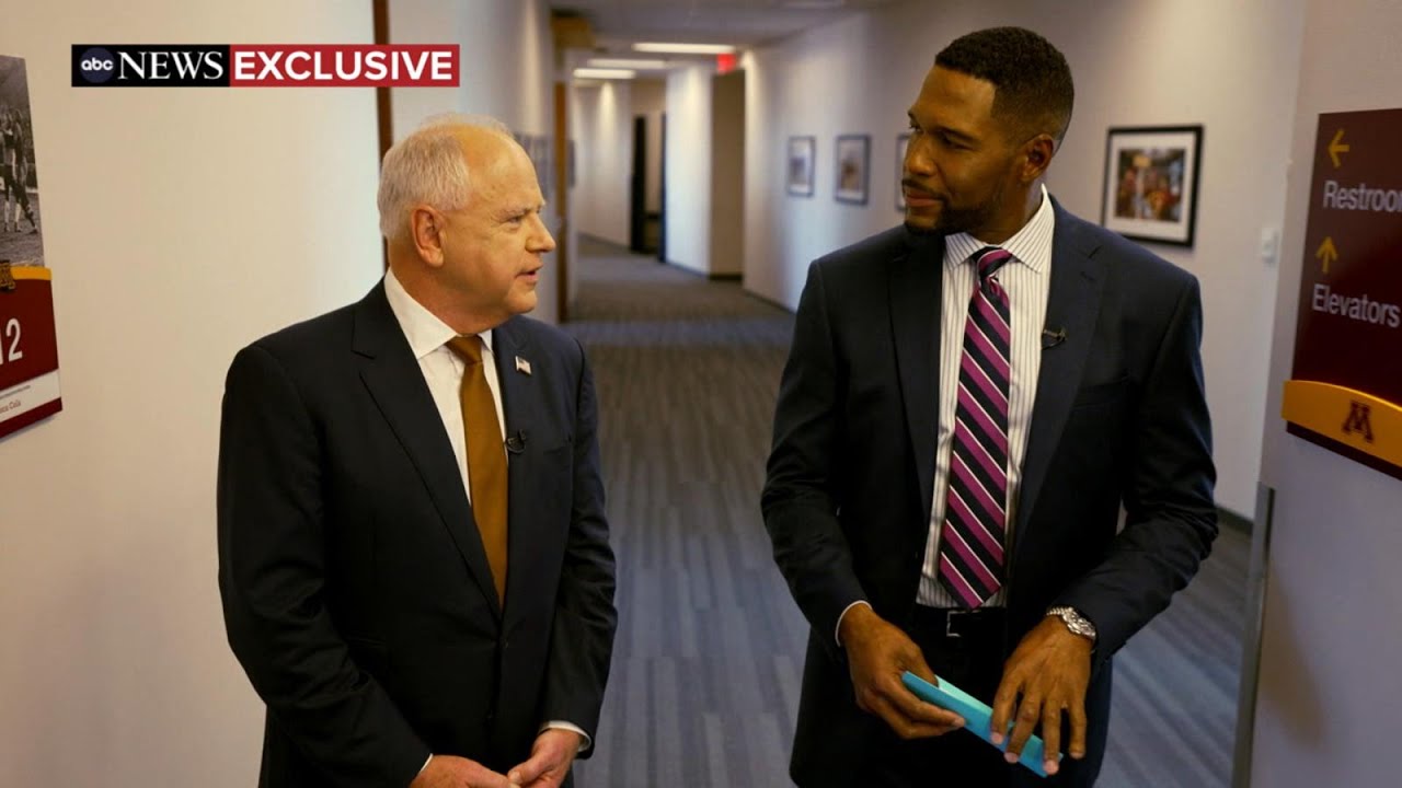 Tim Walz Full Interview: VP candidate discusses top issues for voters