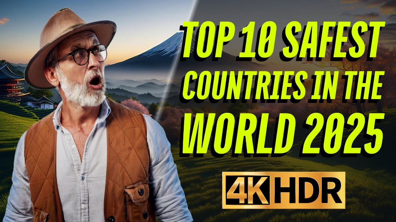 Top 10 Safest Countries in the World 2025