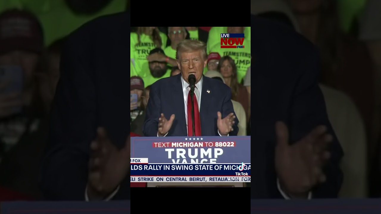 TRUMP:  “People are dying in North Carolina” “They’re getting no help”