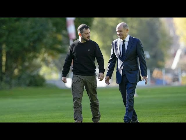 Ukrainian President Zelenskyy ends European tour with promise of more aid from Berlin