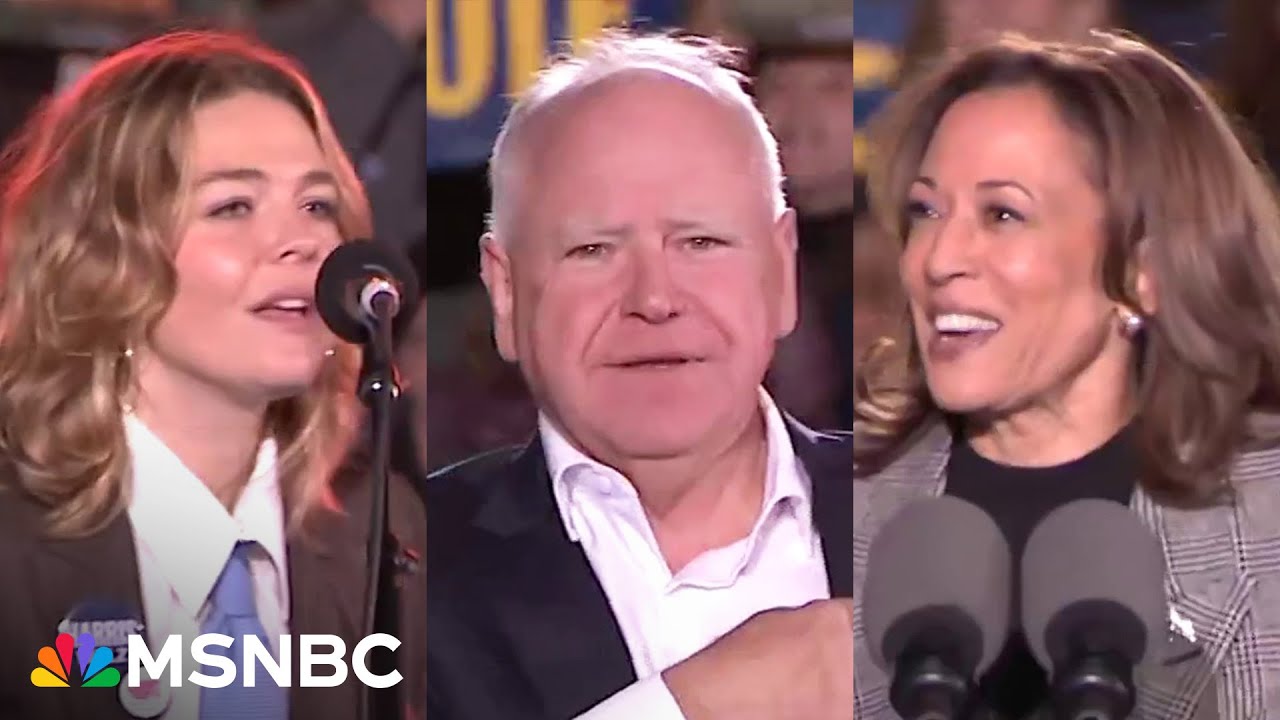 ‘Voting is the key to the future’: Maggie Rogers performs at Harris, Walz campaign event in MI