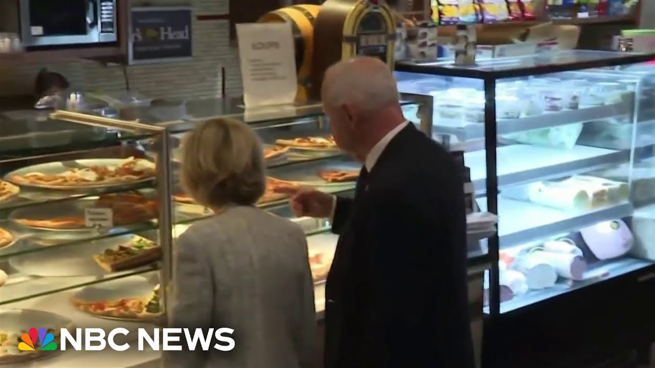 Walz stops by pizza shop after vice presidential debate