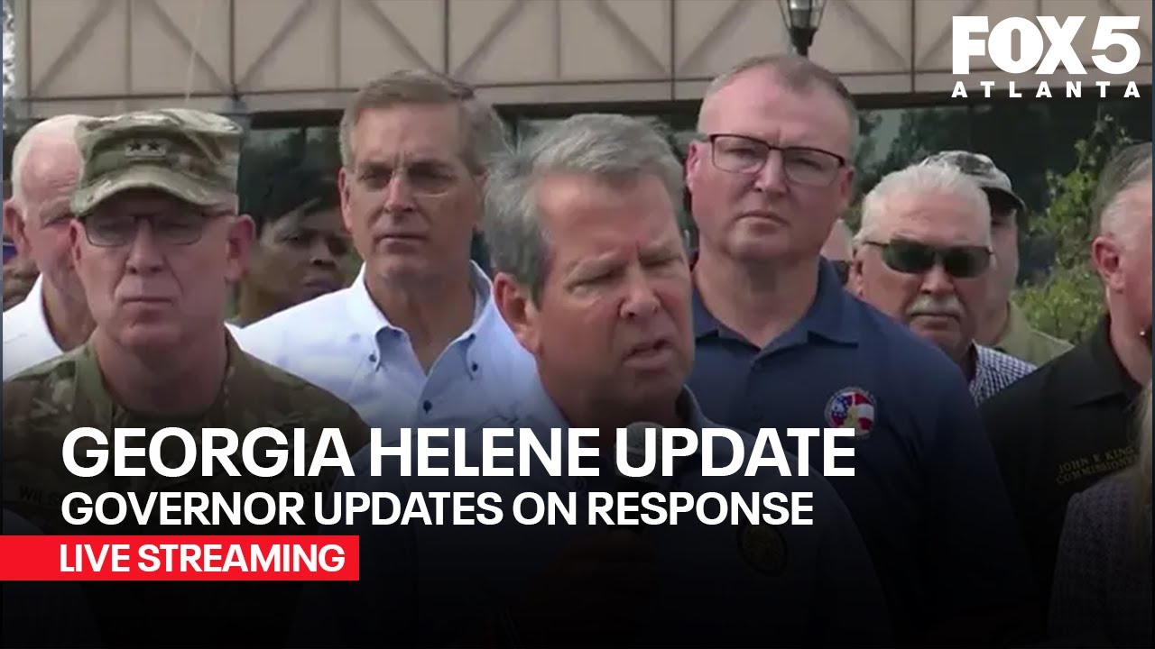 WATCH LIVE: Georgia governor gives update on Hurricane Helene response | FOX 5 News
