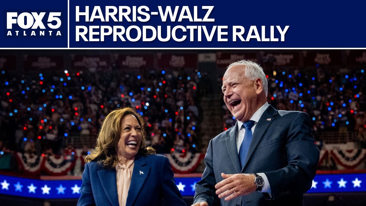WATCH LIVE: Harris-Walz campaign hosts reproductive freedom event in Georgia | FOX 5 News