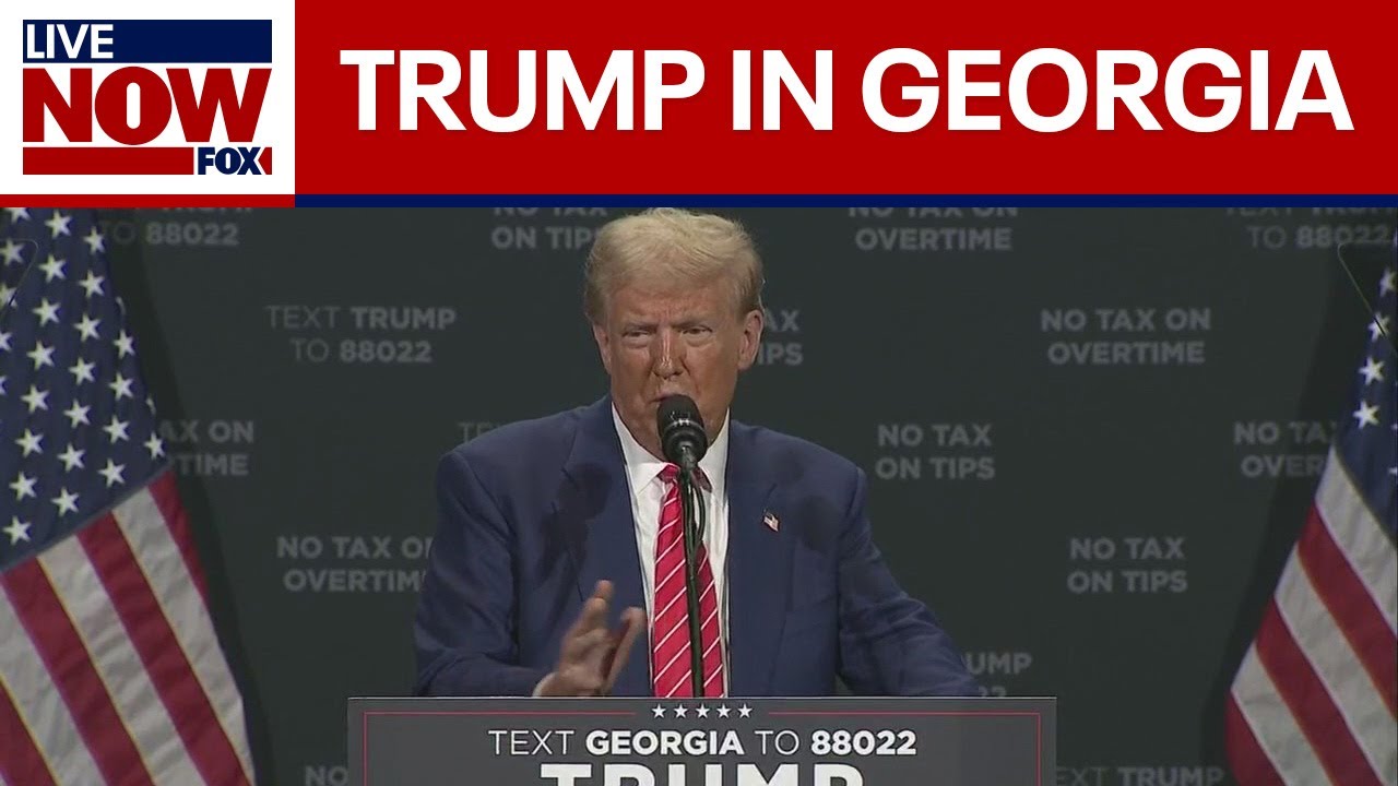 WATCH: Trump speaks to supporters in Atlanta | LiveNOW from FOX