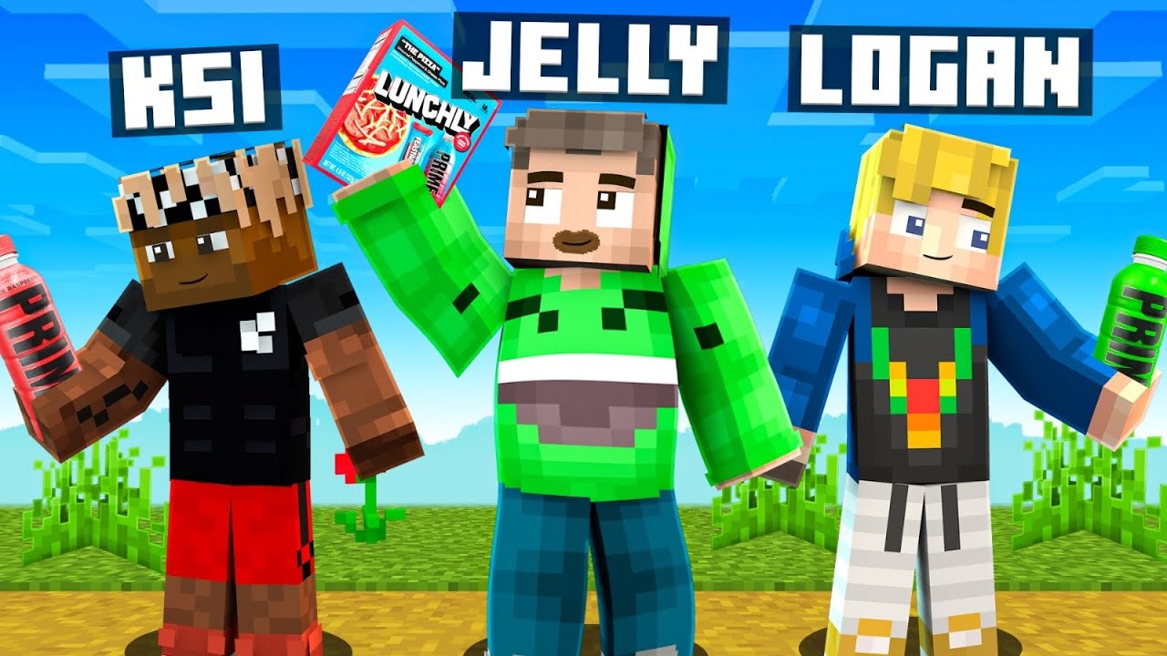 We Added LUNCHLY And PRIME To Minecraft!