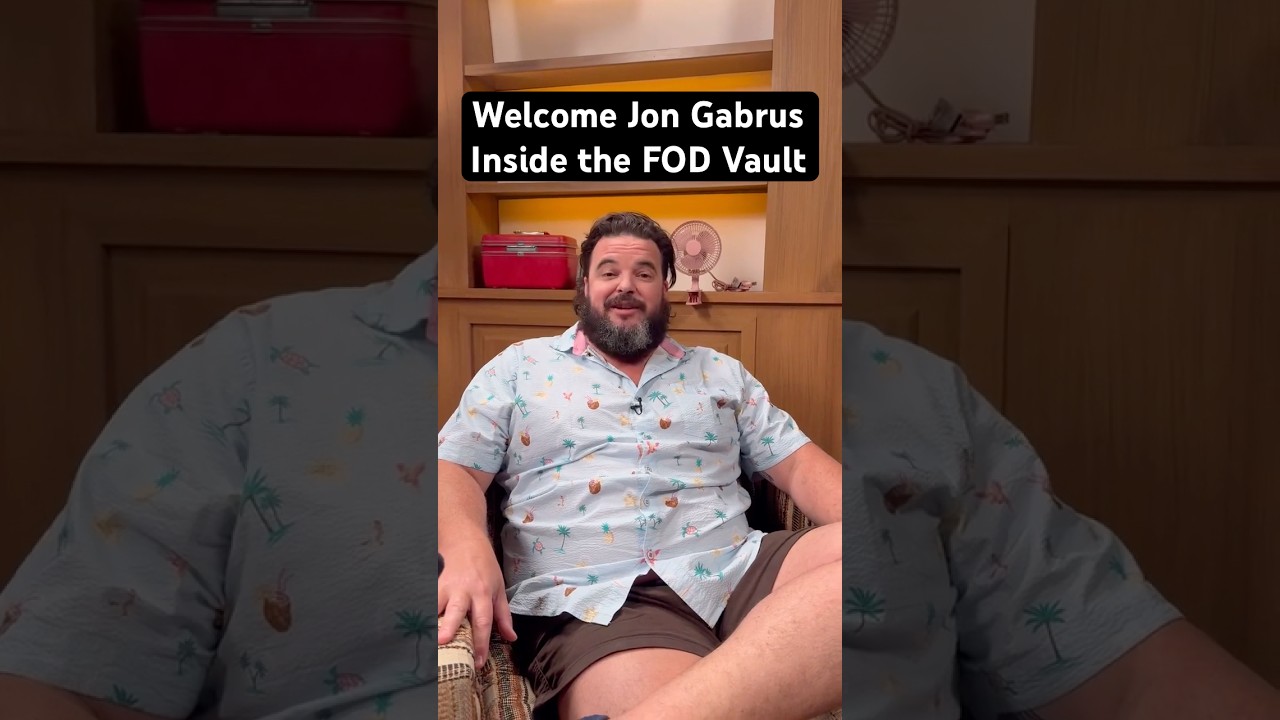 Welcome Jon Gabrus Inside the FOD Vault (Inside The FOD Vault Episode 3)