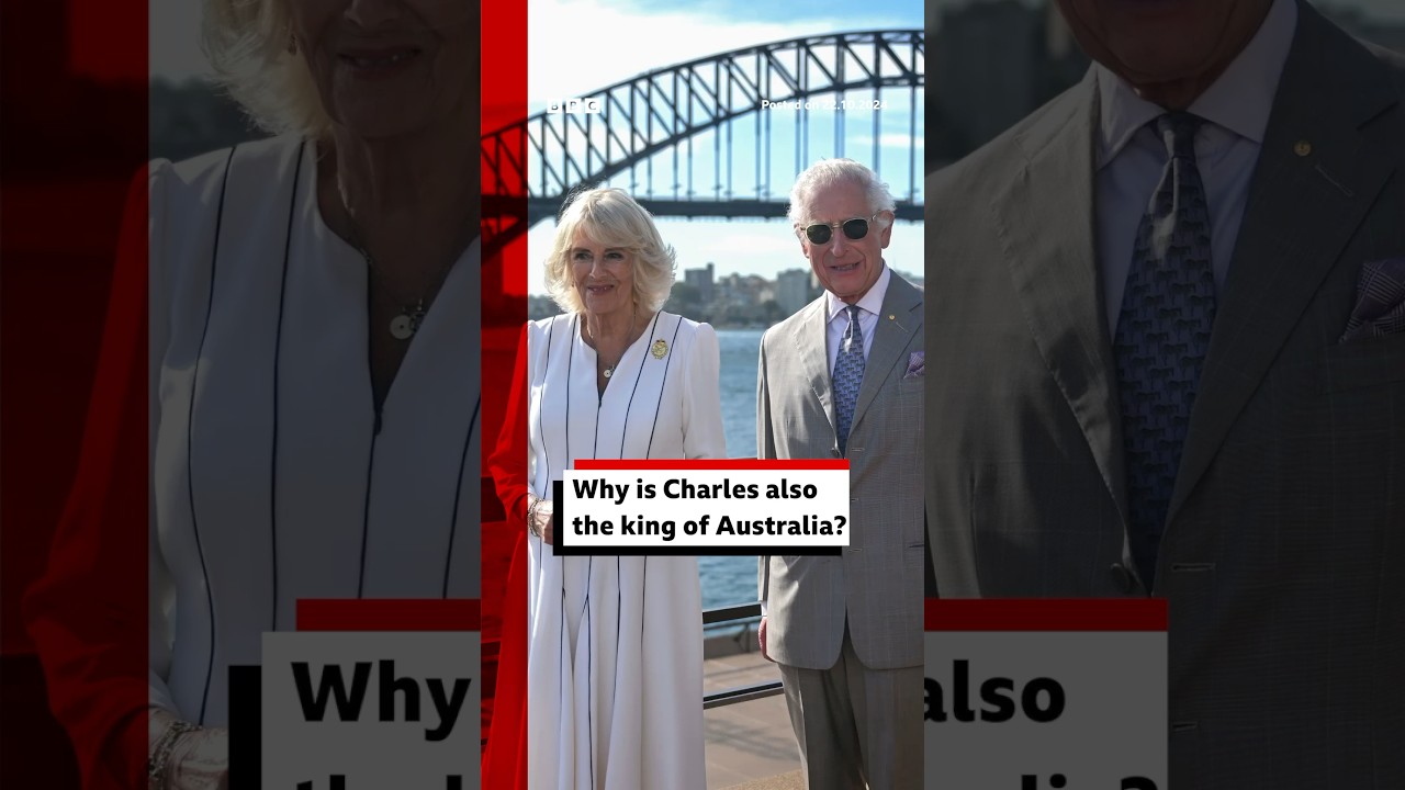 Why is Charles also the king of Australia? #KingCharles #RoyalFamily #Australia #BBCNews
