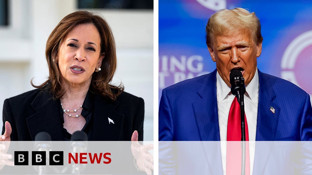 Why Kamala Harris moved from ‘joy’ to calling Donald Trump ‘a fascist’ | BBC News