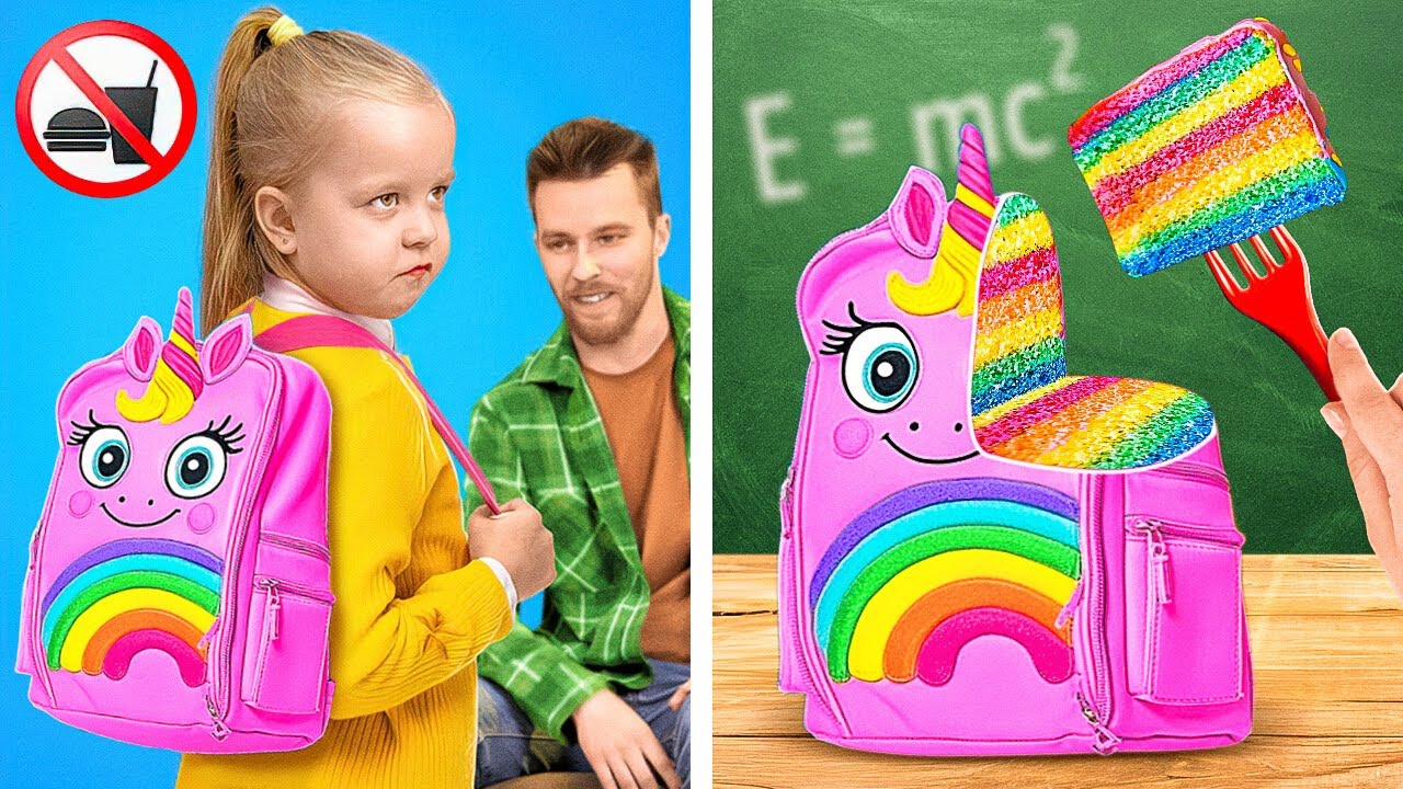 WHY NOT TO SNEAK SOME SNACKS?🍭🍔 Watch out what HACKS we have for YOU!