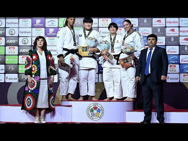 World Junior Judo Championships in Dushanbe: Heavyweights enter the stage